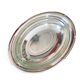 Silver oval serving dish