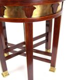 Tabouret secession viennoise avec six pieds 1910s