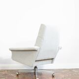 Office Chair From Up Závody On Metal Wheels, Czechoslovakia, 1970