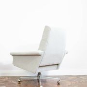 Office Chair From Up Závody On Metal Wheels, Czechoslovakia, 1970
