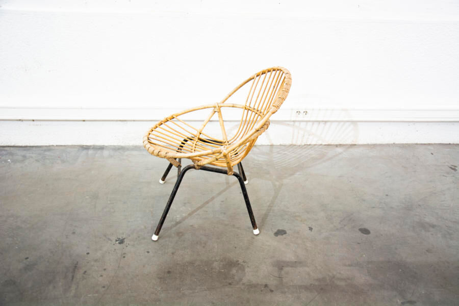 Rattan  armchair