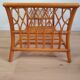 Vintage rattan coffee table