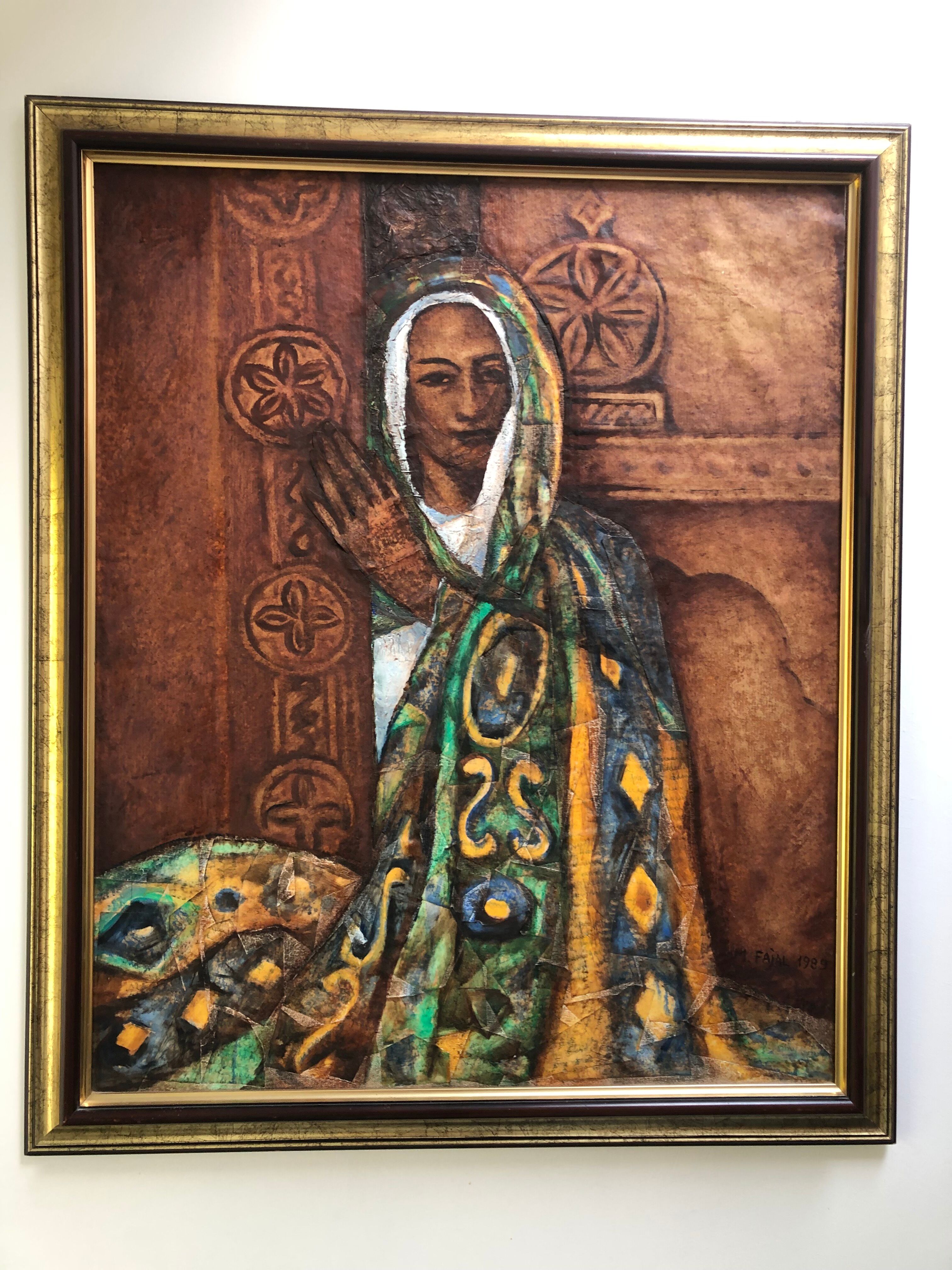 Painting "The Wounded Woman (Who Had Seen Everything)"