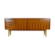 Scandinavian design row Walnut vintage 1960