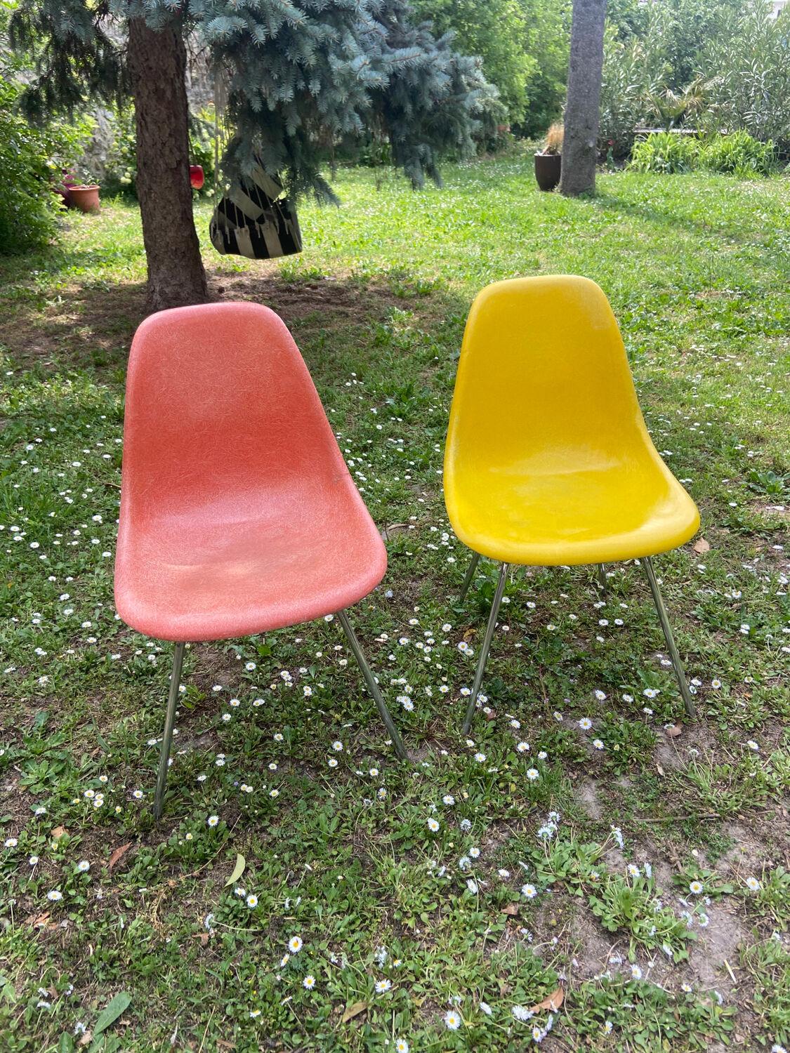 Paire de chaises DSX édition Herman Miller