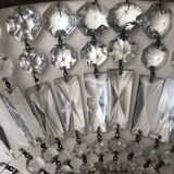 Crystal tassel chandelier