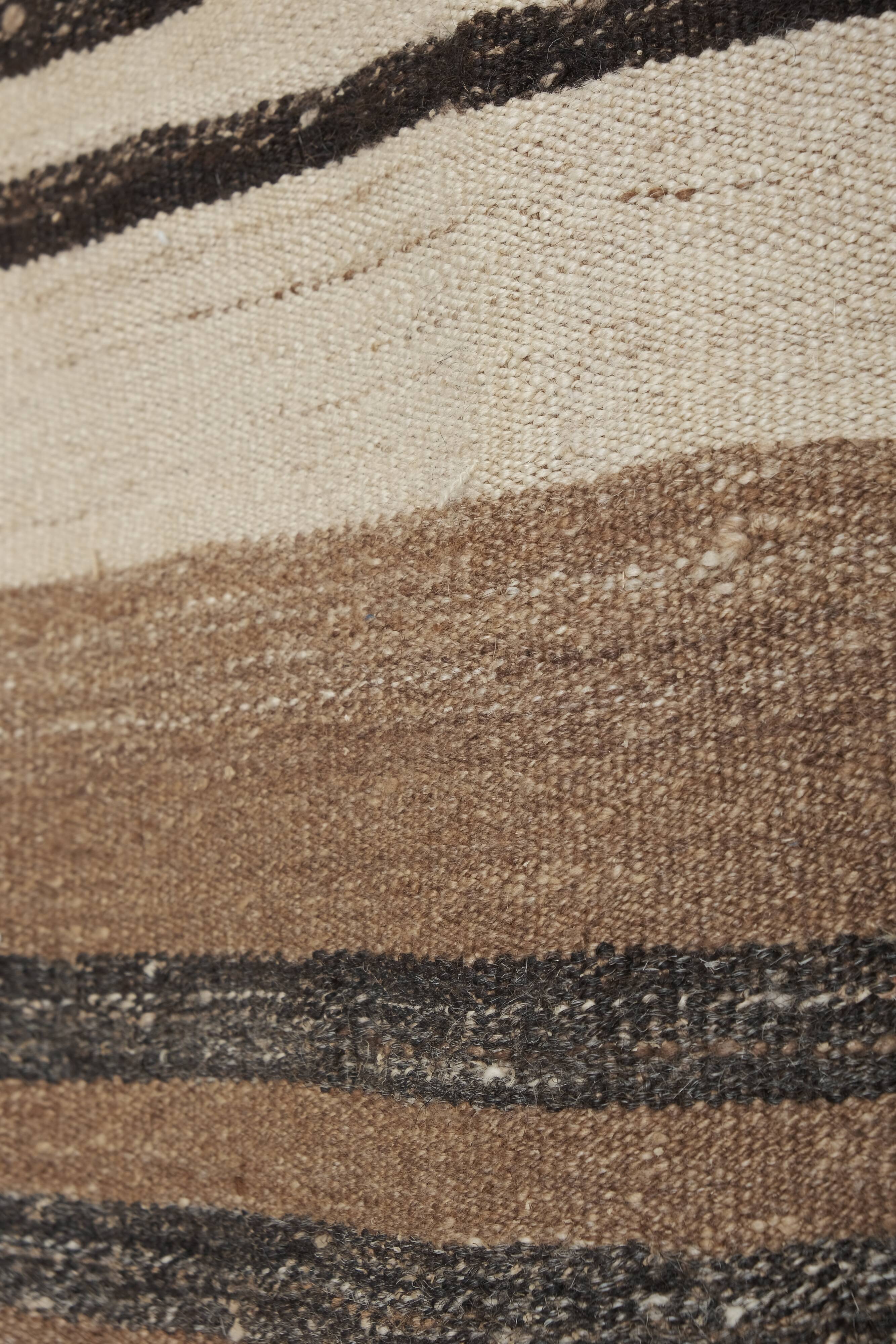 Vintage Turkish Extra Long Kilim Runner Rug - Stair Runner