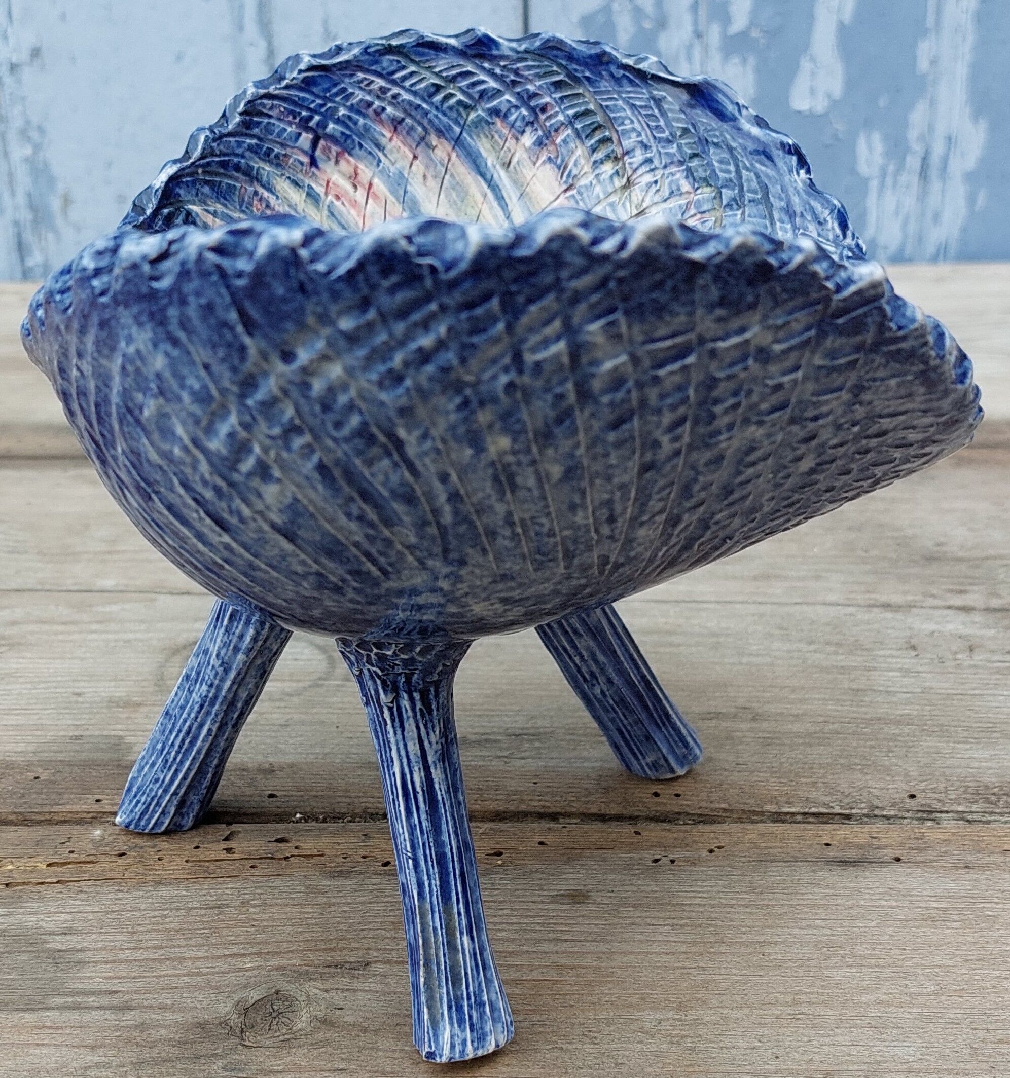 empty tripod pocket Faience Leray Rochefort
