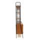 Bibliothèque scandinave "double" en teck, Kurt Nordström, Suède, 1950