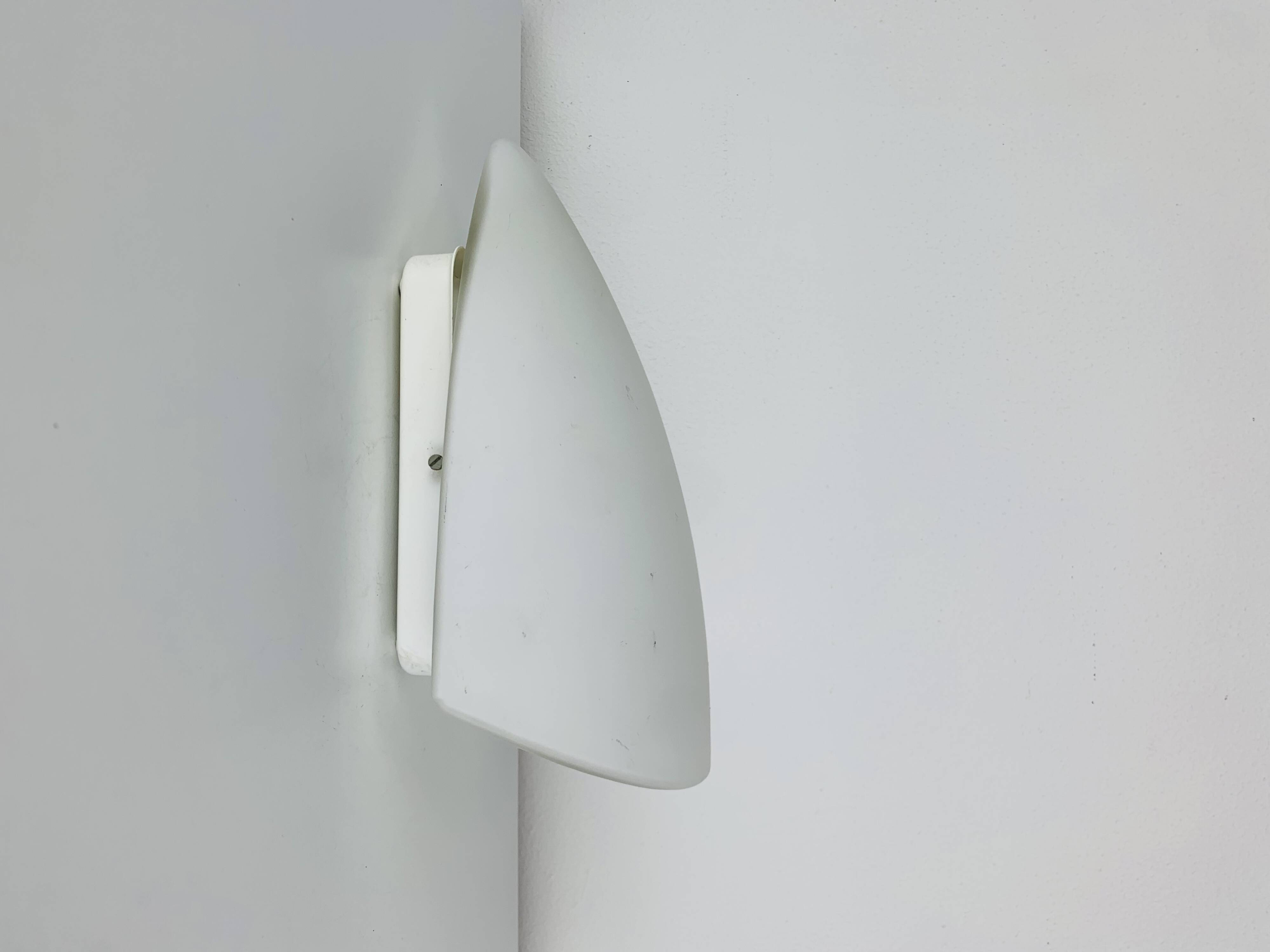 SCE opaline wall lamp, Lady model, 1970s