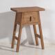 Ensemble de tables de chevet en bois massif. Ensemble de 2 pièces