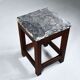 Tabourets vintage en pierre et bois x 1