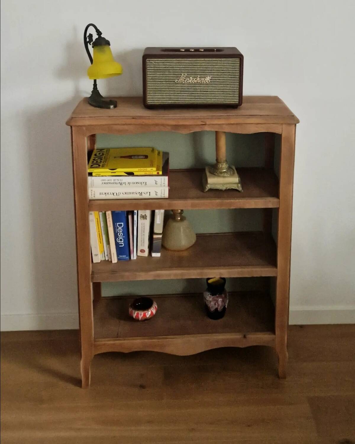 Bibus vintage beech bookcase