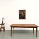 Table de ferme vintage en peuplier