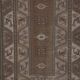 Vintage Turkish Oushak rug 217x272 cm