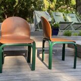 4 chaises modèle Orsay Gae Aulenti 1975