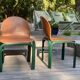 4 chaises modèle Orsay Gae Aulenti 1975