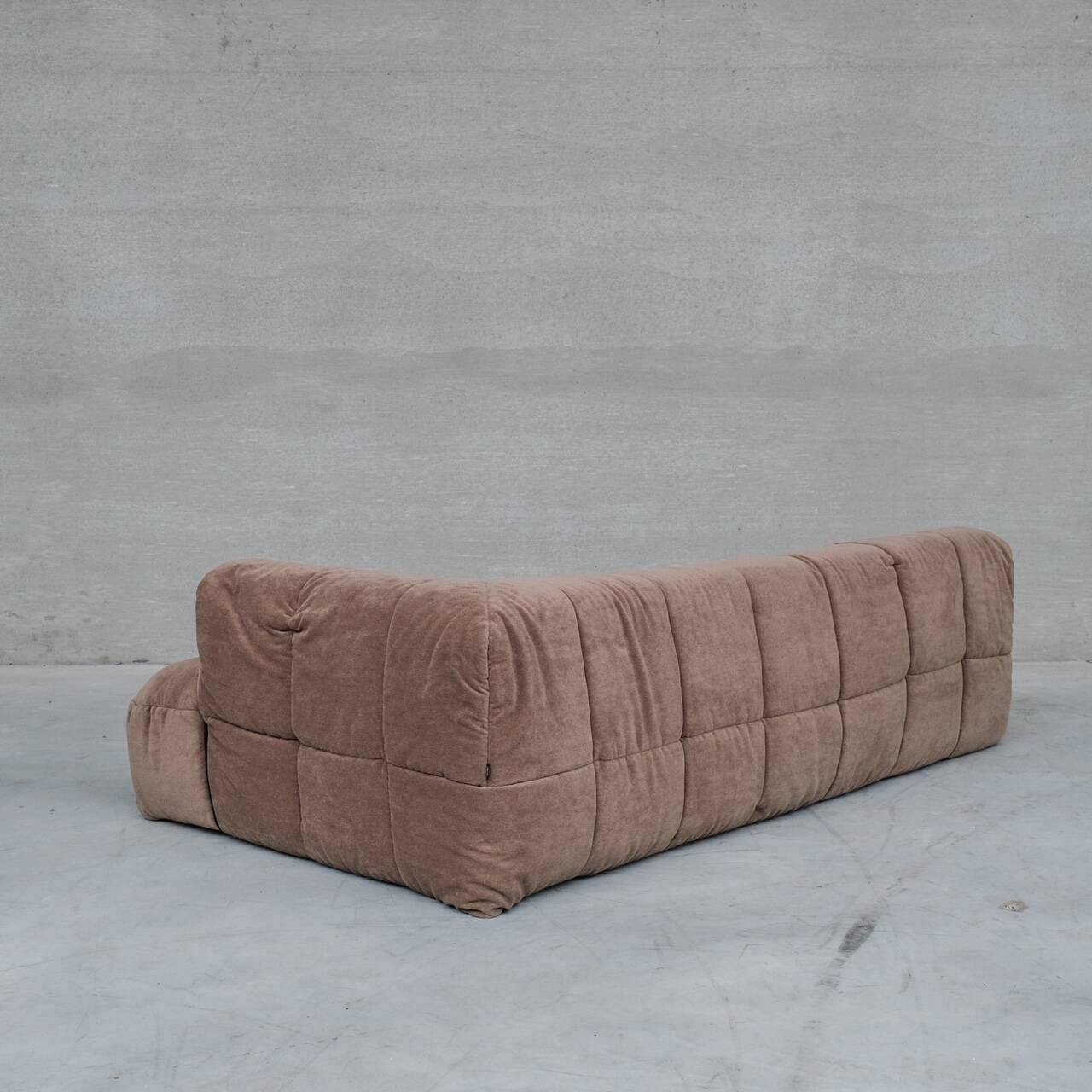 Cini Boeri 'Strips' Italian Modular Mid-Century Sofa for Arflex