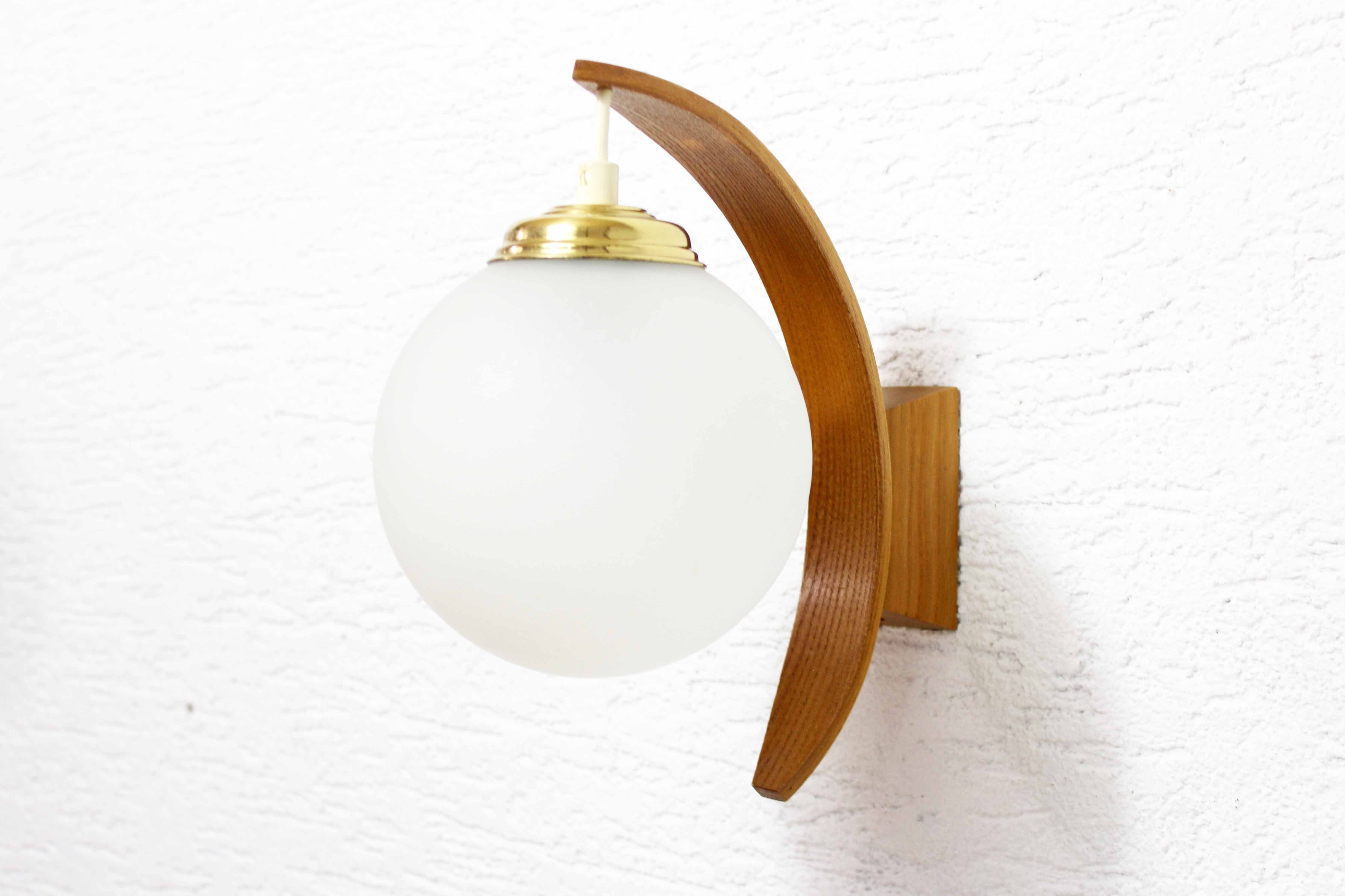 Pair of Scandinavian wall lamps