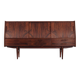 Buffet haut en palissandre, design danois, années 1970, production : Danemark