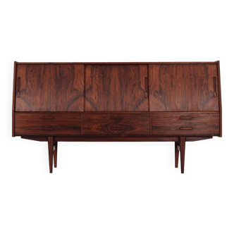 Rosewood highboard, Danish design, 1970s, production: Denmark