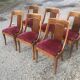 Suite de 6 chaises empire col de cygne