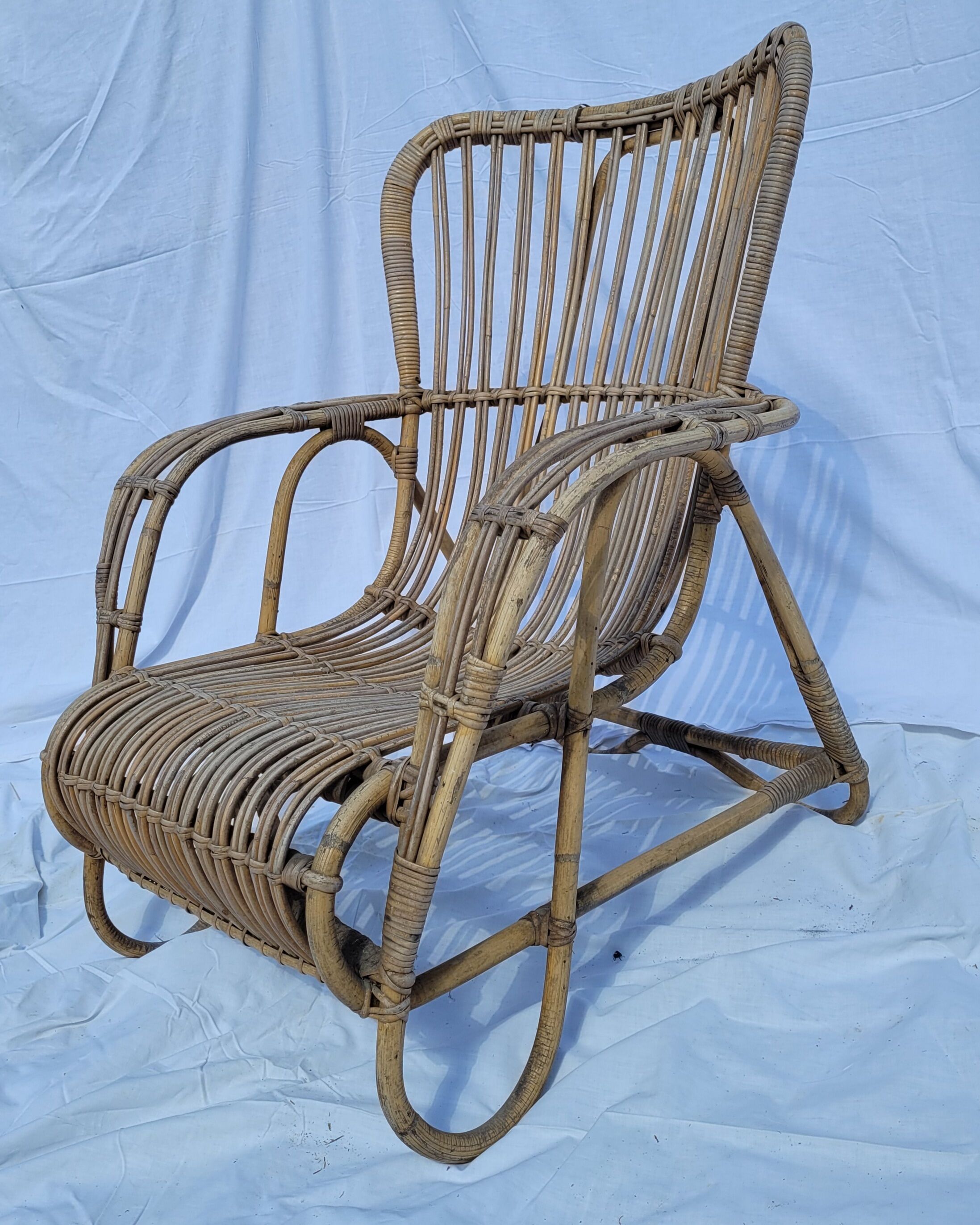 Fauteuil adulte rotin