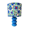 Wavy Lamp & Cornflower Lampshade