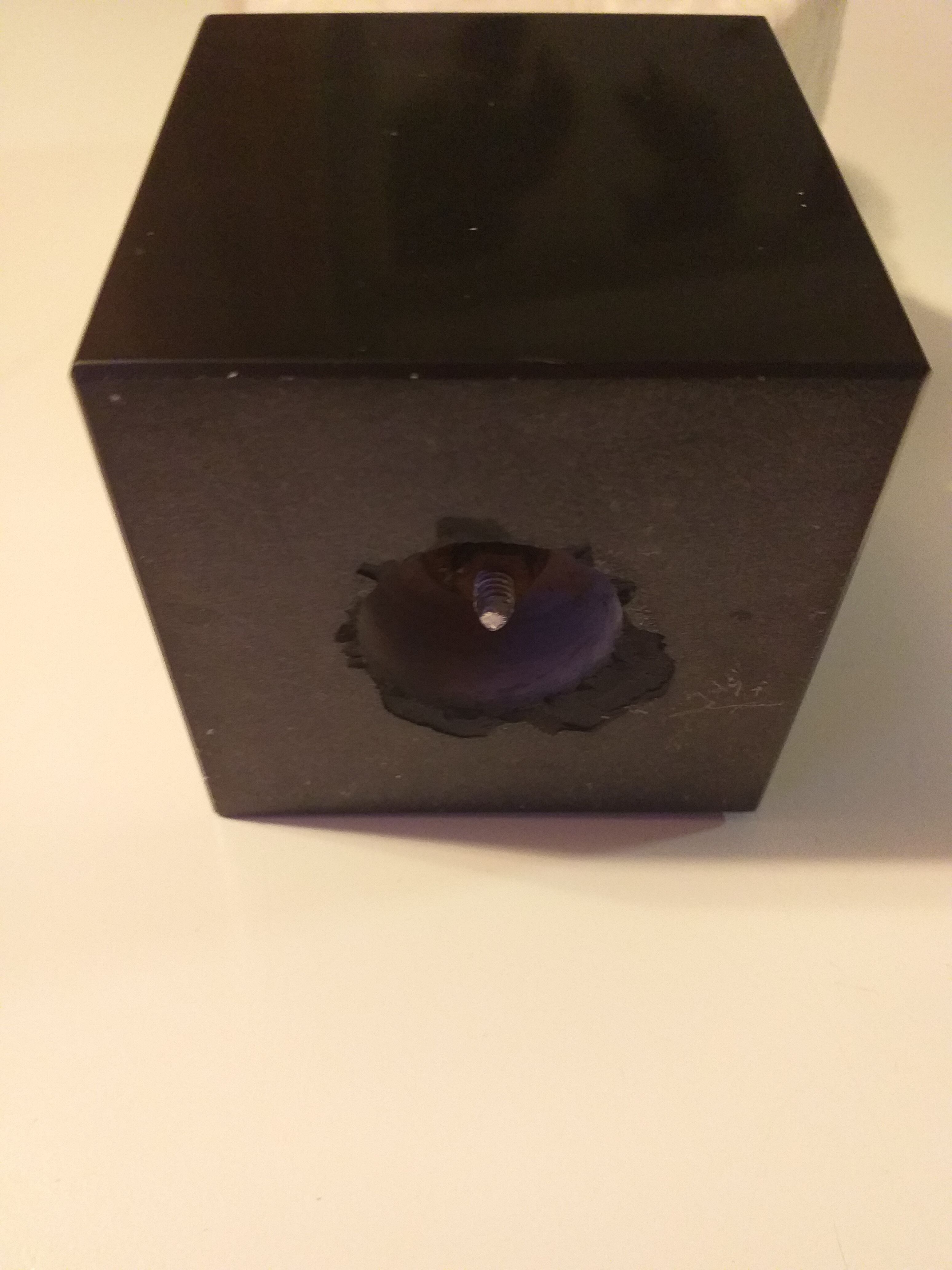 Bust in plater and marble Charles de Gaulle