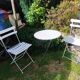 Salon de jardin ancien en fer