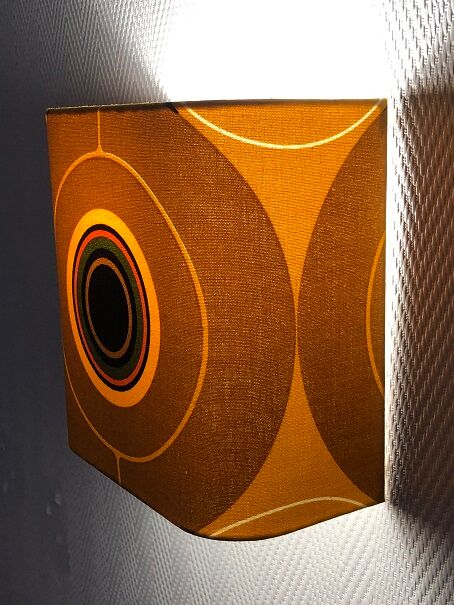 Wall lamp lampshade vintage fabric Focus