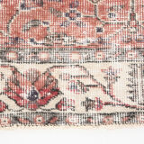 Tapis turc rouge pâle 2x9, 71x288Cm