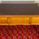Louis XVI desk in cherry wood and gilded bronzes
