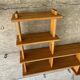 Modernist pine shelf bookcase Regain