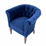Fauteuil ancien, Europe du Nord, début du XXe siècle. Après rénovation.
