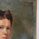 Portrait of a woman, oil on canvas