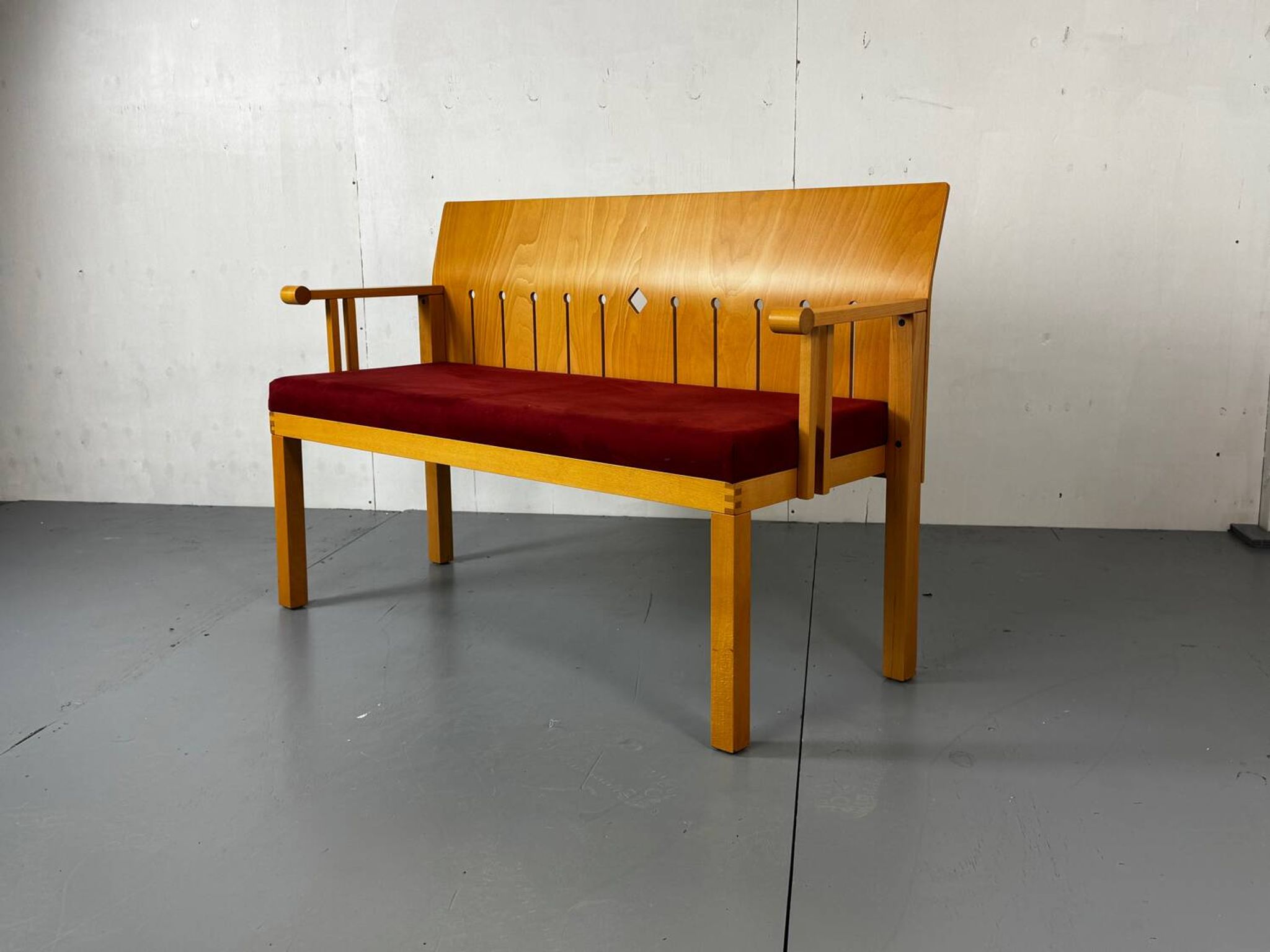 Sculptural Sofa by Arno Votteler for Bisterfeld and Weiss, 1980S