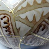 Vase ball porcelain Camille Tharaud