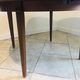 Table a manger scandinave, extensible en teck circa 60