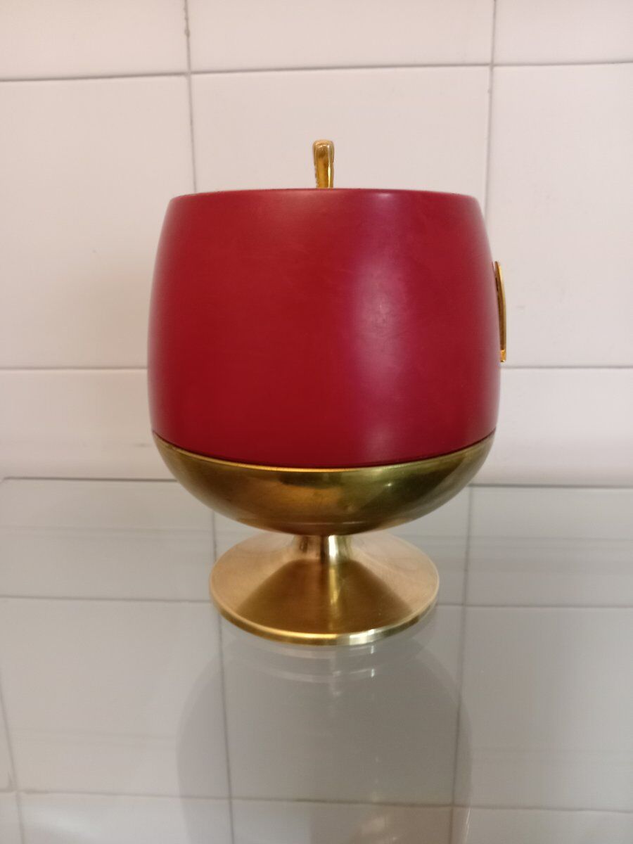 Aldo Tura ice bucket for Napoleon, 1960s