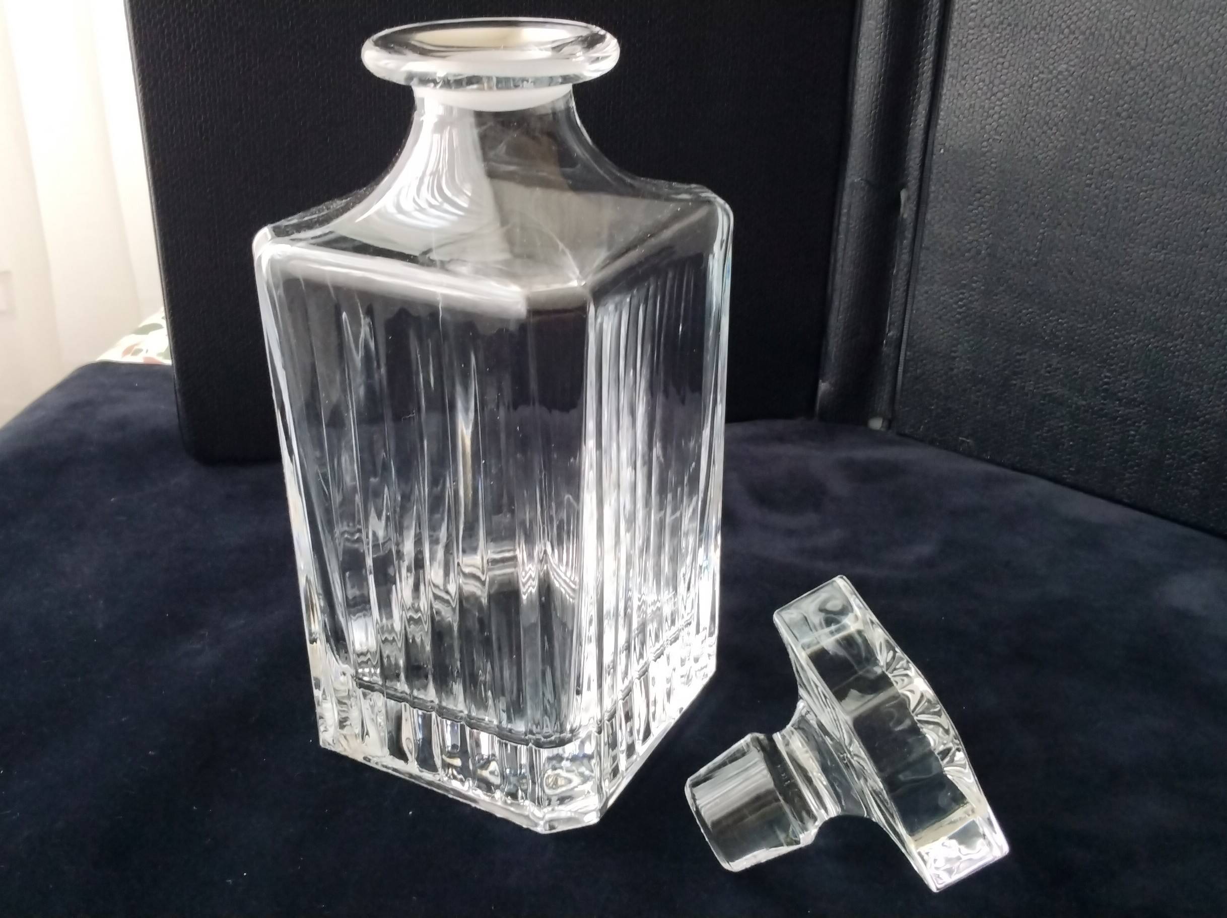 Crystal whisky carafe RCR