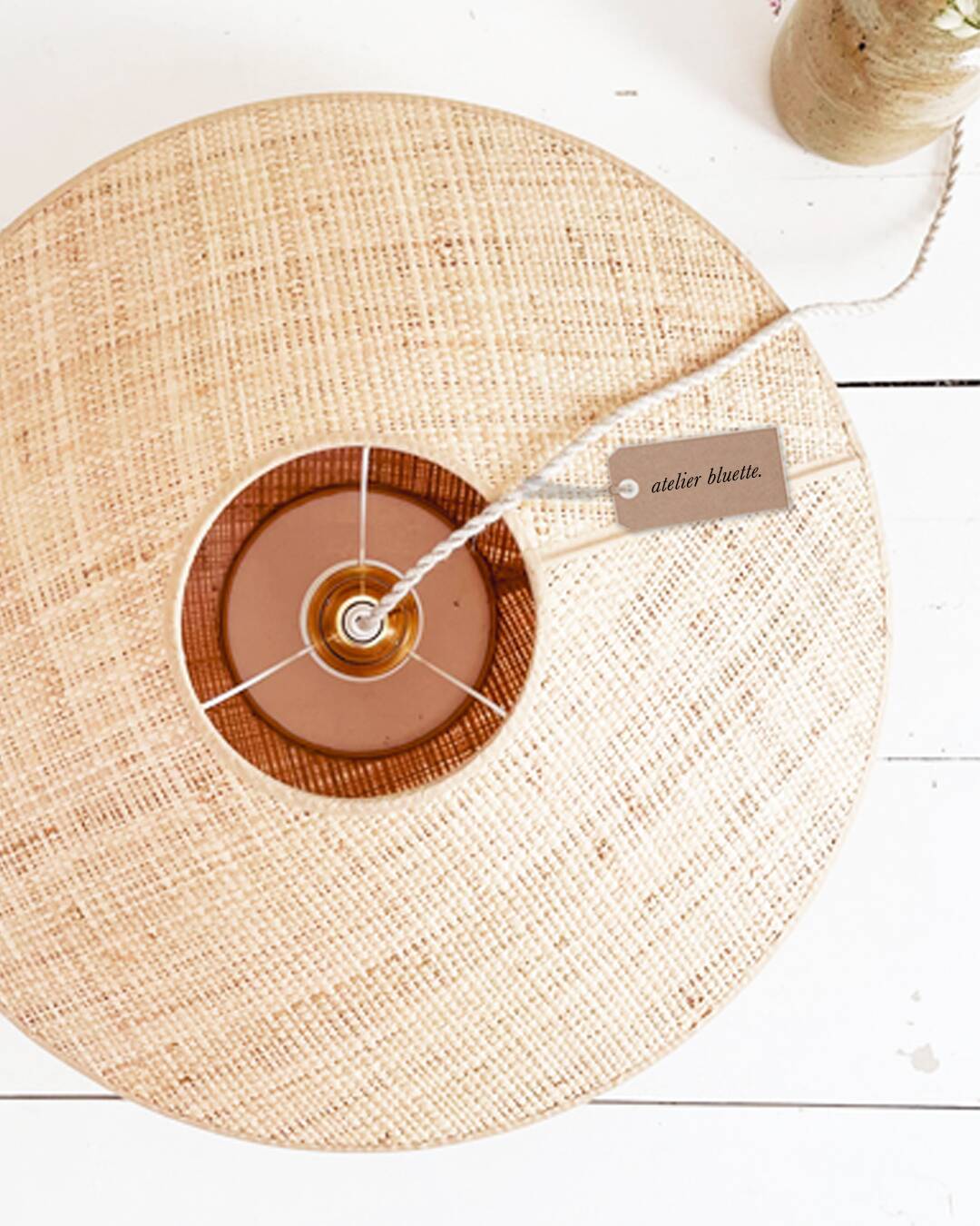 Woven rattan suspension