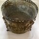 Old hidden pot in copper and zinc dimension: height -9 cm- diameter -0.5cm-