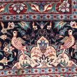 Large vintage carpet Sino Persian Tabriz fine, handmade 247x315 cm