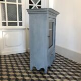Old grey tinted wooden furniture