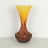 Glass paste vase