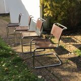 Suite of four S33 chairs