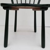 Danish chair by Fritz Hansen , teak wood, 50s