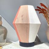Cotton thread woven lamp