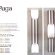 Wall light 'Fuga' by Maija Liisa Komulainen for RaaK, 1960 s